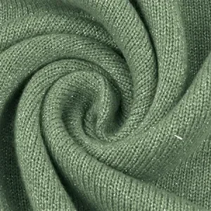 Säker betalning Stickat Tyg med Lurex 160cm 126 – 50cm