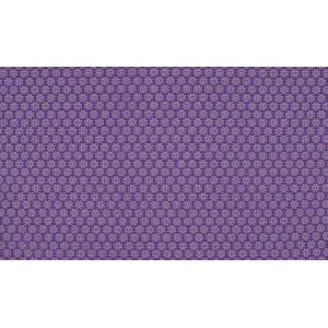 Trygg betalning Minimals Bomullspoplin Tyg Print 243 Daisy Purple 145cm – 50cm