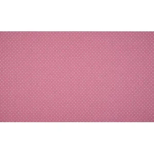 Fynd Minimals Bomullspoplin Tyg Print 413 Small Dot Old Rose 145cm – 50cm