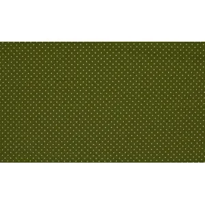 Minimals Bomullspoplin Tyg Print 425 Small Dot Khaki 145cm – 50cm Expressleverans