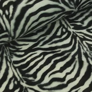 Reapris Pälsimitation Tyg 155cm 3 Zebra – 50cm