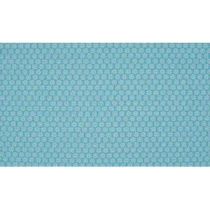 Minimals Bomullspoplin Tyg Print 202 Daisy Blue 145cm – 50cm Begränsad tid
