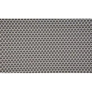 Endast denna vecka Minimals Bomullspoplin Tyg Print 50 Flower White/Black 145cm – 50cm
