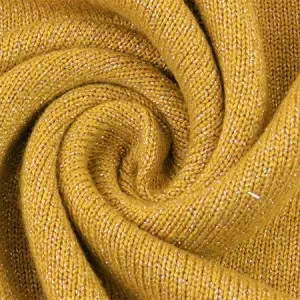 Stickat Tyg med Lurex 160cm 434 – 50cm Kampanj