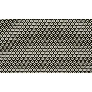 Rabatt Minimals Bomullspoplin Tyg Print 69 Flower Black/White 145cm – 50cm