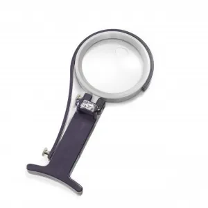 Trygg betalning Prym Universalförstoringsglas x8 LED Lila/Grå 14x30cm