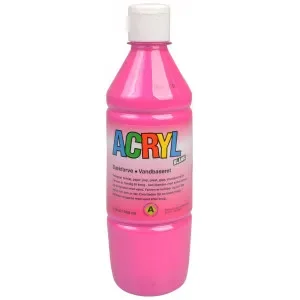 Fynd Fantasy Color Hobbyfärg/Akrylfärg Mörkrosa 500ml