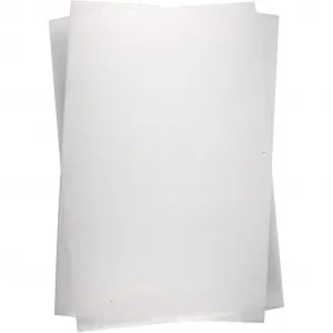 Snabb leverans Krympplast Blank Genomskinlig 20x30cm – 10 ark