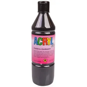 Snabb leverans Fantasy Color Hobbyfärg/Akrylfärg Primär Svart 500ml