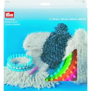 Köp online Prym Påtringeset / Knitting ring set – 4 storlekar inkl. nål och krok