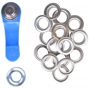 Erbjudandepris Prym Ãljetter / Segelringar Silver 14mm – 10 st.