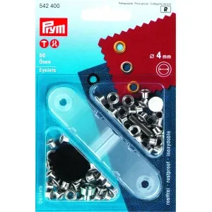 Begränsad tid Prym Ãljetter / Segelringar Silver 4mm – 50 st