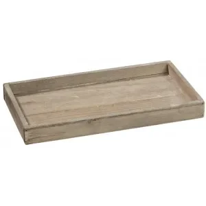 Träbricka Brun 30x16x3cm – 1 st Bästa pris