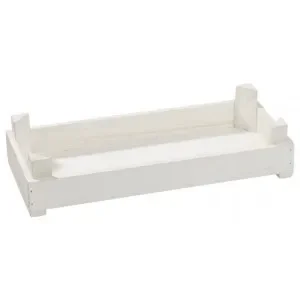 Trälåda/Bricka Vit 35x15x8cm – 1 st Säker betalning