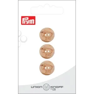 Begränsad tid Prym Träknapp Får 15 mm – 3 st.