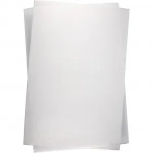 Krympplast Matt Vit 20x30cm – 10 ark Endast idag
