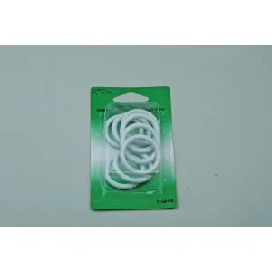 Gardinringar Plast Vit 25 mm – 8 st. Populär