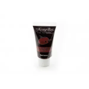 Artello Akrylfärg/Artist Colour Rödockra 75ml Kampanjpris