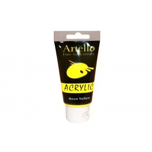 Rabatter Artello Akrylfärg/Konstnärsfärg Neongul 75ml
