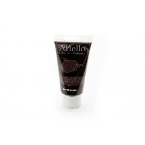 risnedsättning Artello Akrylfärg/Konstnärsfärg Mörkbrun 75ml
