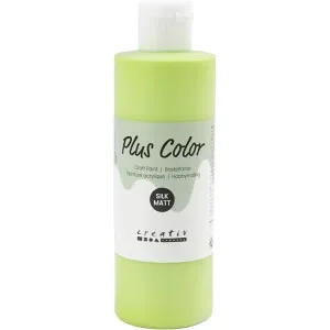 Snabb leverans Plus Color Hobbyfärg, limegrön, 250ml/ 1 flaska
