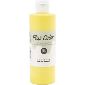 Kampanjpris Plus Color Hobbyfärg, primärgul, 250ml/ 1 flaska