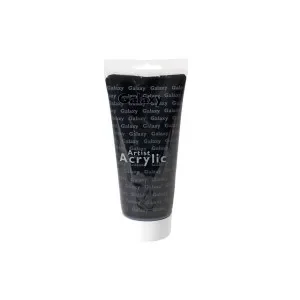 Billigare Galaxy Artist Akrylfärg/Konstnärsfärg Svart 200ml