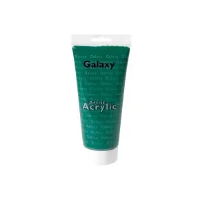 Galaxy Artist Akrylfärg/Konstnärsfärg Smaragdgrön 200ml Snabb frakt
