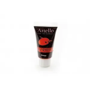 Kundfavorit Artello Akrylfärg/Konstnärsfärg Orange 75ml
