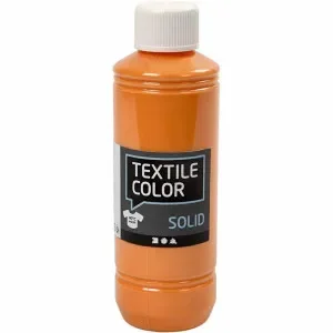 Nedsatt pris Textile Solid, täckande, orange, 250ml/ 1 flaska.