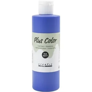 Plus Color Hobbyfärg, ultramarin, 250ml/ 1 flaska Premium