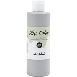 Sista chansen Plus Color Hobbyfärg, regngrå, 250ml/ 1 flaska