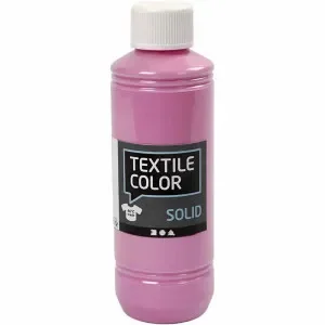 Billigare Textile Solid, täckande, rosa, 250ml/ 1 fl.