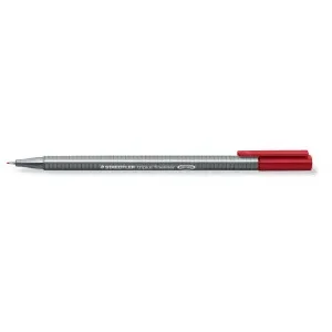 Staedtler Triplus Fineliner Tuschpenna Carmine Röd 0,3mm – 1 st. Begränsat erbjudande