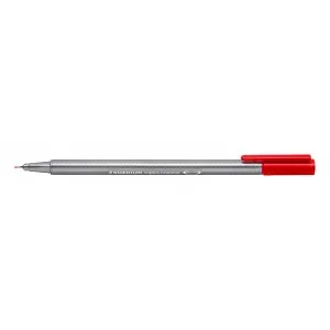 Endast denna vecka Staedtler Triplus Fineliner Tuschpenna Röd 0,3mm – 1 st.