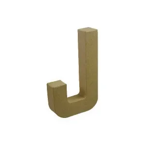 Billigare Pappbokstav J 20x11,5cm – 1 st