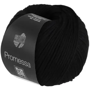 Endast denna vecka Lana Grossa Promessa Garn 24 Svart