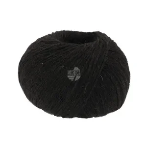 Fri frakt Lana Grossa Natural Alpaca Classico Garn 108 Svart