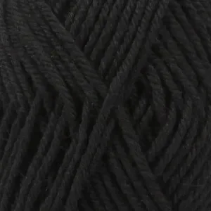 Lågt pris Drops Karisma Garn Unicolor 05 Svart
