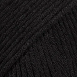 Endast denna vecka Drops Cotton Light Garn Unicolor 20 Svart