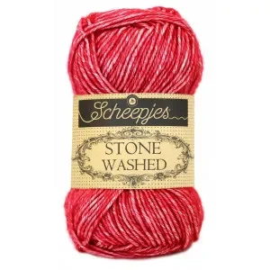 Scheepjes Stone Washed Garn Mix 807 Red Jasper Begränsat erbjudande