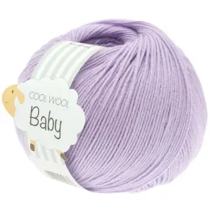 Kampanjpris Lana Grossa Cool Wool Baby Garn 268 Lila