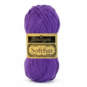 Scheepjes Softfun Garn Unicolor 2515 Lila Beställ idag