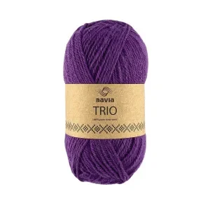Navia Trio Garn 364 Sunset Purple Sista chansen