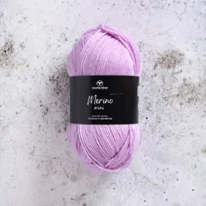 Endast denna vecka Svarta Fåret Merino Mini Garn 118 Ãverdådig Lila