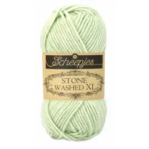 Erbjudande Scheepjes Stone Washed XL Garn Mix 859 New Jade