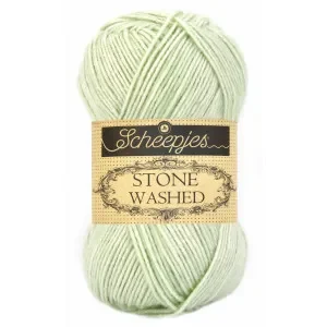 Fynd Scheepjes Stone Washed Garn Mix 819 New Jade