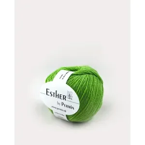 Nyhet Permin Esther Garn 60 Jelly Green