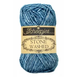 Kundfavorit Scheepjes Stone Washed Garn Mix 805 Blue Apatite