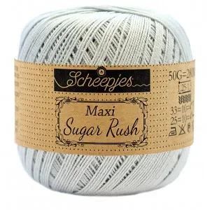 Scheepjes Maxi Sugar Rush Garn Unicolor 509 Baby Blue Erbjudandepris